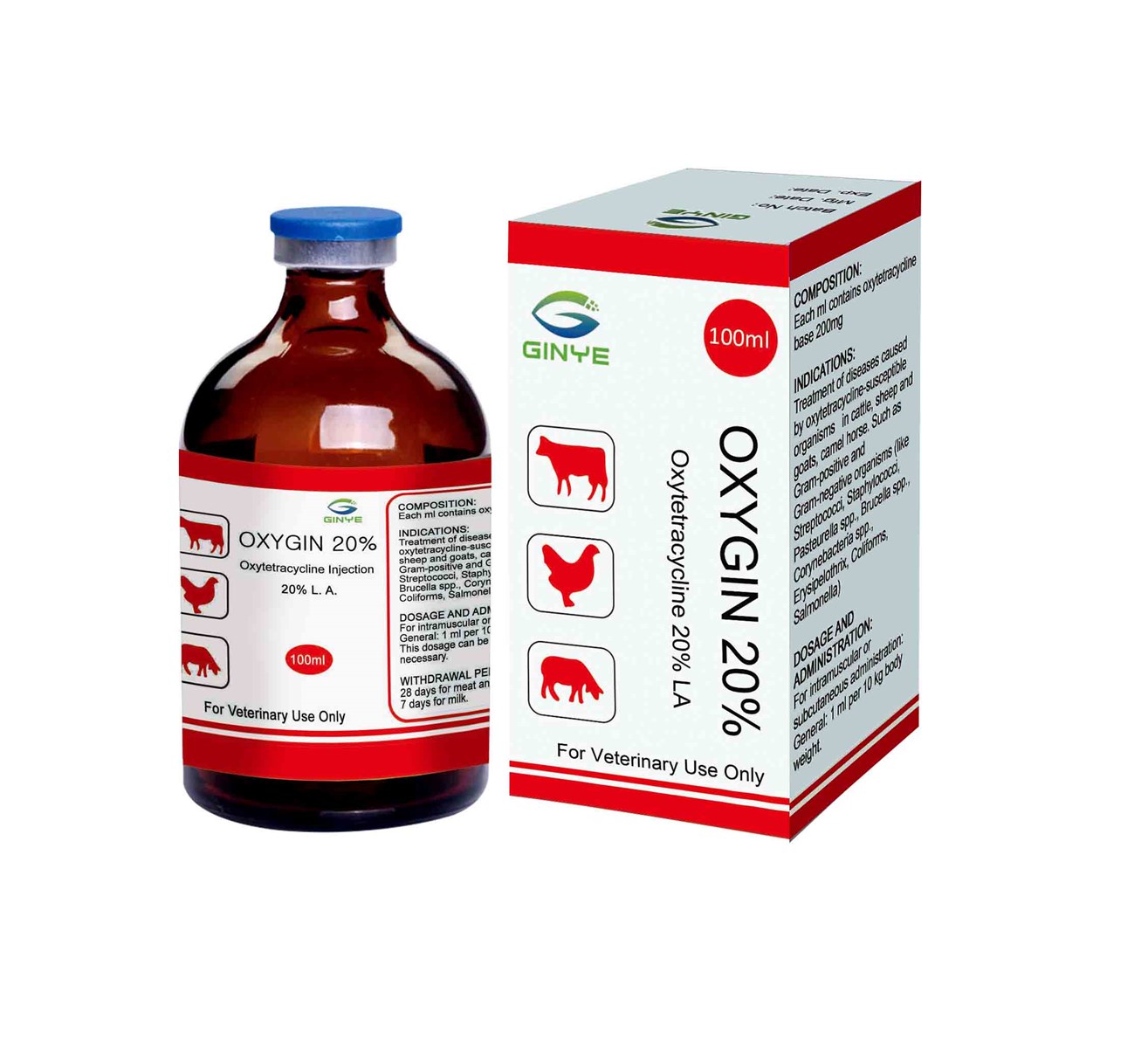 veterinary medicine oxytetracycline injection 10 20 LA