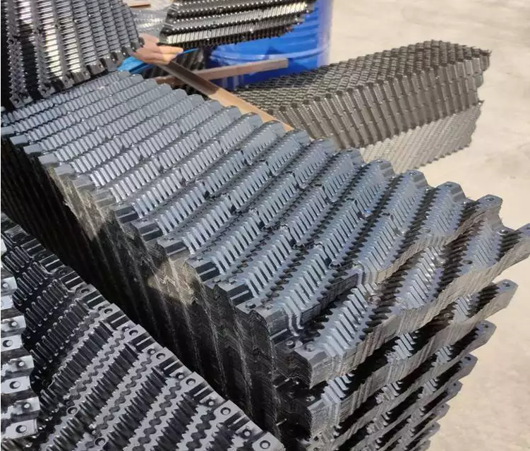 Cross Corrugated Cooling Tower PVC Filler