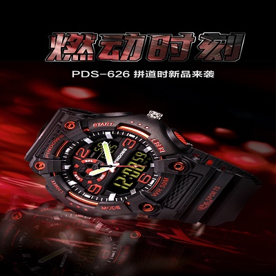 whole sale digital watch mens LED display military watch LED sport watches for men