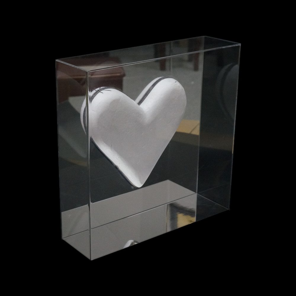 Custom clear and mirror acrylic box