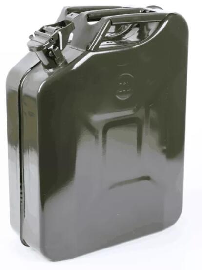 Military Style Jerry Can Fuel Gas Steel Tank 51020L Diesel Gasoline