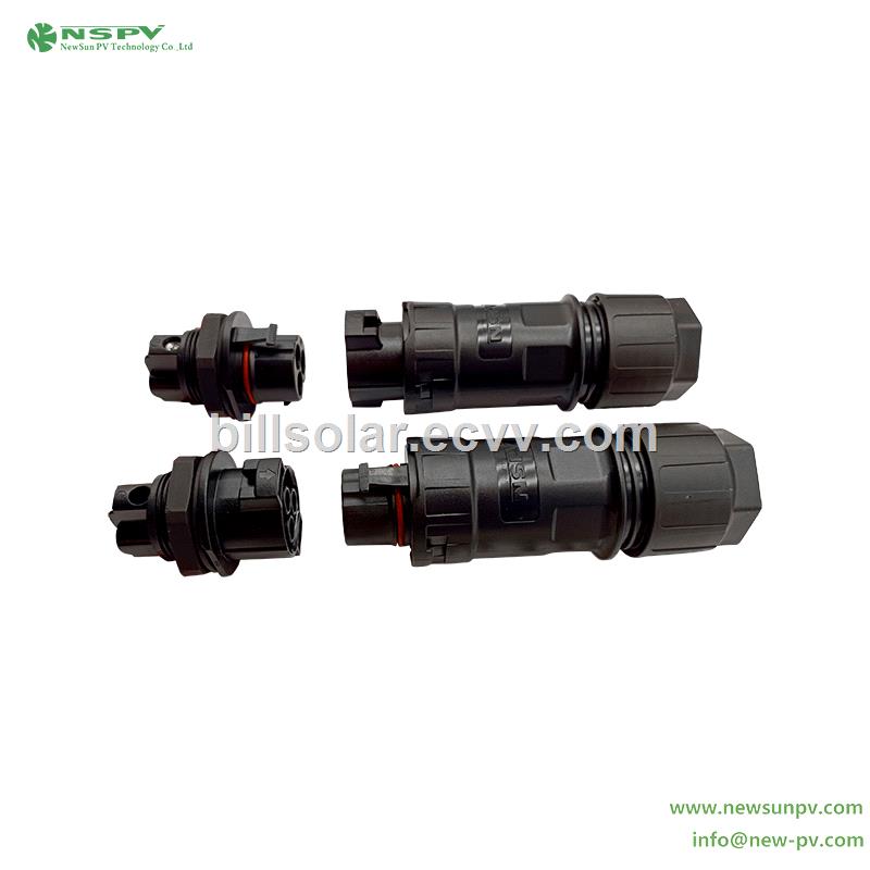 Solar inverter connector inverterconnectors solar inverter ac connectors solar ac connectors 3p 5p cable to panel ends