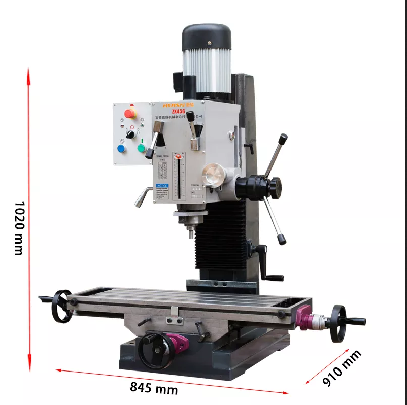 ZX45G Industrial Drilling and Milling Machine Stand Drill Machine