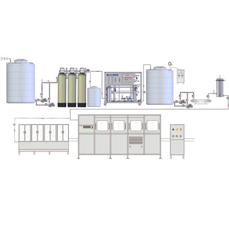 Automatic RO Water Treatment SystemUltrafil tration equipment