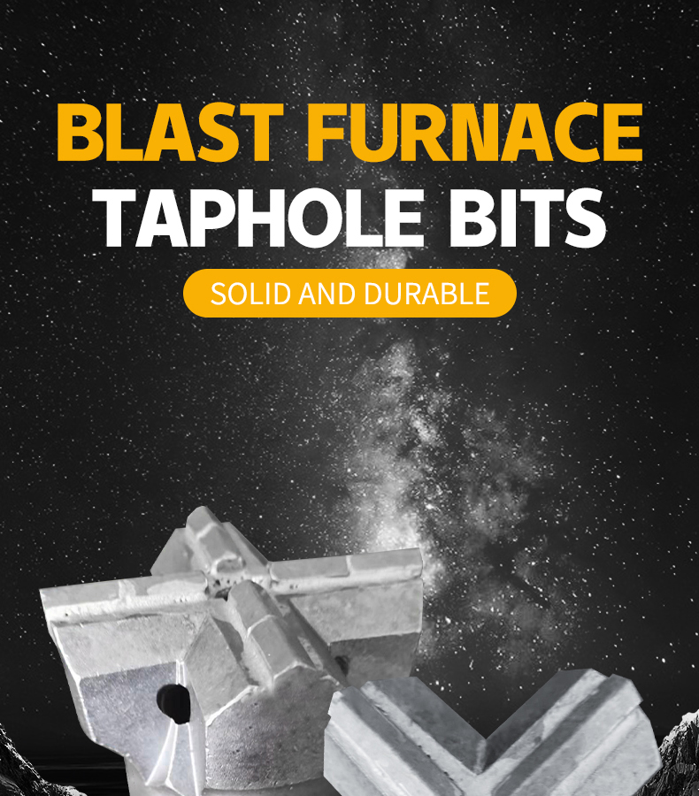 Blast furnace drill and thread button bit Headcrosstripleballcolumn bit with great price manufacturer
