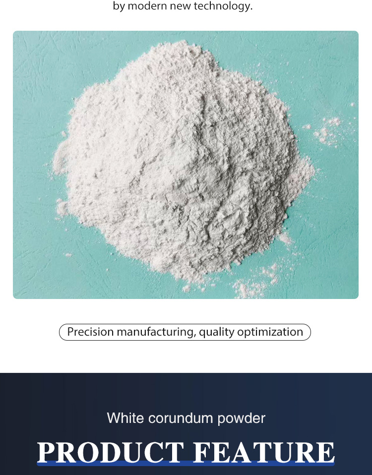White corundum abrasives white corundum fine powder sandblasting polishing abrasives refractory