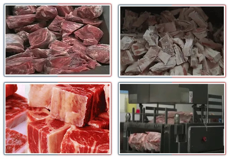 3000 Kg Per Hour Capacity Industrial Frozen Meat Cutting Machine Meat Flaker