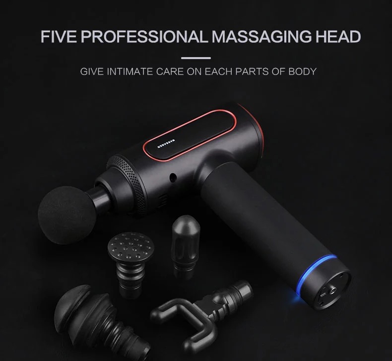 Best Selling Smart Deep Tissue hand held heated massage gun Body Massager