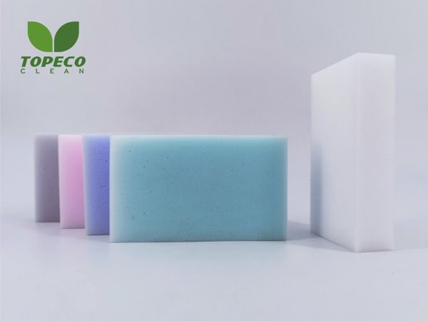 Multiuse heavy duty scrub sponge magic cleaning eraser sponge for bath furniture kitchen
