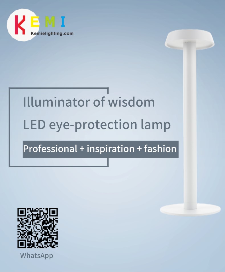 Rechargeable modern led table lamp best for study and led eye protection desk lam