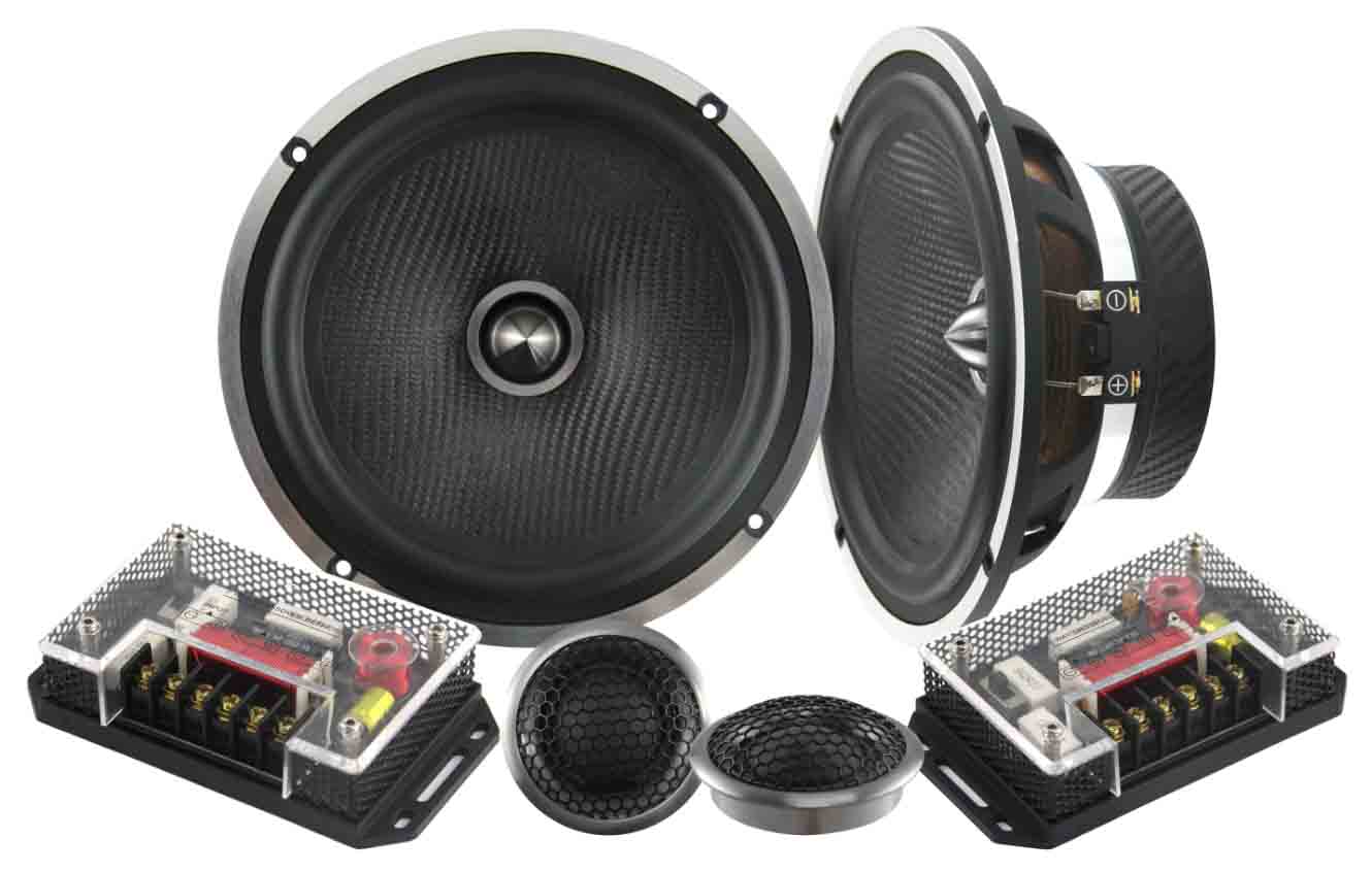 OYCM26524 65 Inch Glass Fiber Cone Audio Speaker 2 Way Component Car Speaker Set