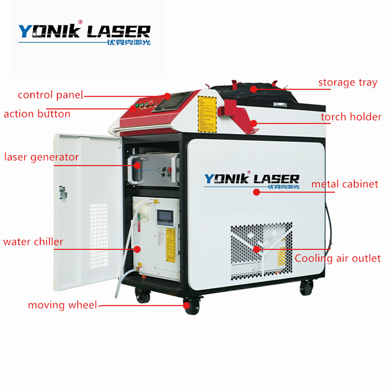 Yonik Handheld Laser Welding Machine for carbon steel stainless steel