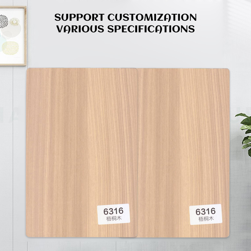 Customizable bamboo wood panel interior decoration siding fiber panel sycamore wood 6316 customized consulting seller