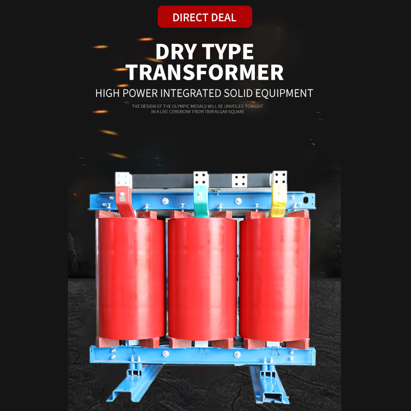 Drytype transformers are used in places with high fire protection requirements for power transmission and transformatio