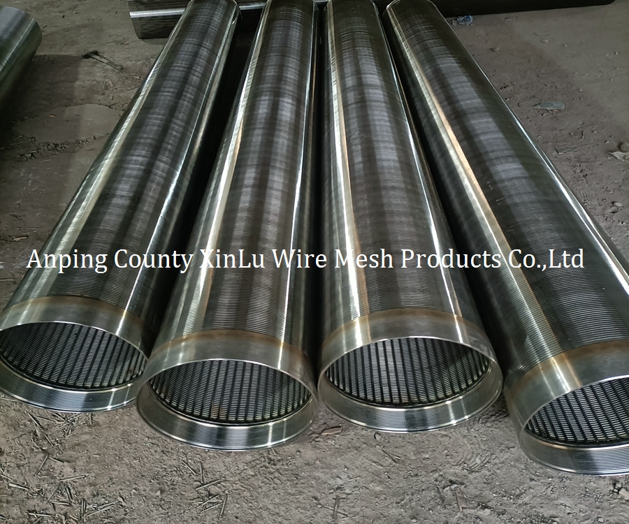 Johnson Wedge V Wire Welded Water Well Screen Pipe