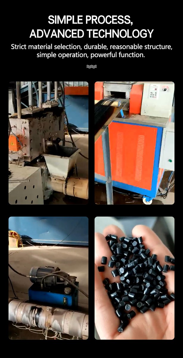 Plastic Granulator It Is Suitable for Granulation Production of All Kinds of Regenerated Comminution Materials