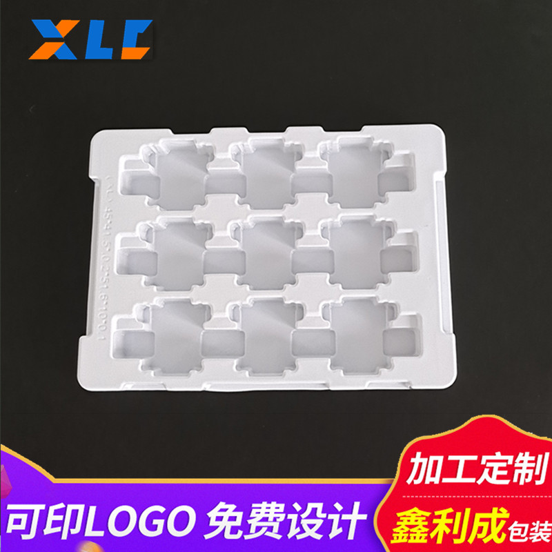 Shenzhen customized PPPVCPSPET hardware food toy crafts environmental protection blister packaging tray inner tray