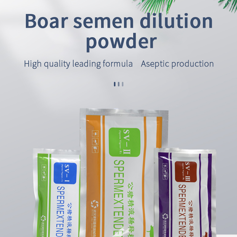 Boar semen dilution powder longacting dilution powder pig nutrition powder preservative pig artificial insemination equ