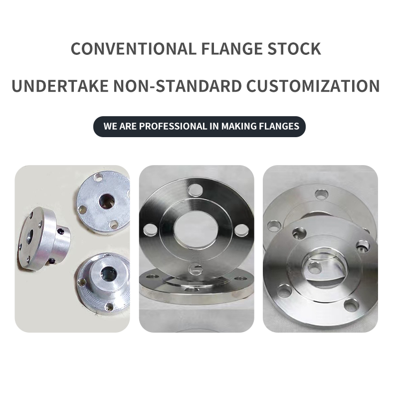 Wholesale Customizable National Standard Stainless Steel Flange Carbon Steel NonStandard Flange Flat Welded Stainless S