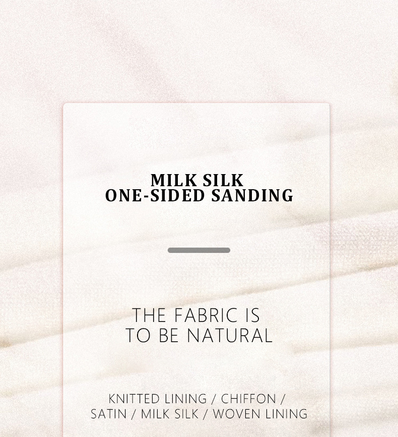 100D Milk Silk Fabric 95 Polyester 5 Spandex Fabric Strong WearResistant Good Color Fastness No Fading No s