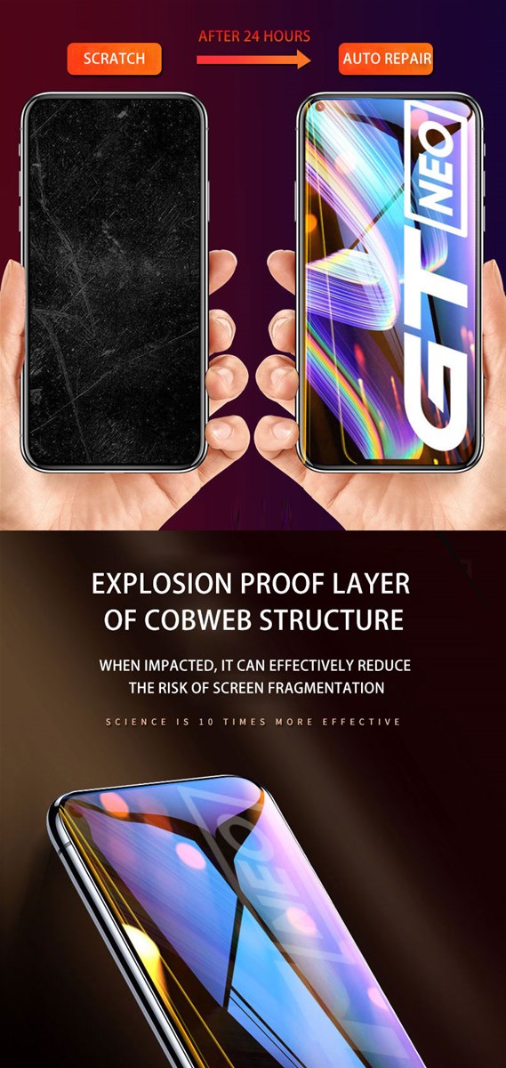 for REALME X50X50MX50PROGTGT Real MeGT NEOGT Master Edition Ultra HD Mobile Phone Film