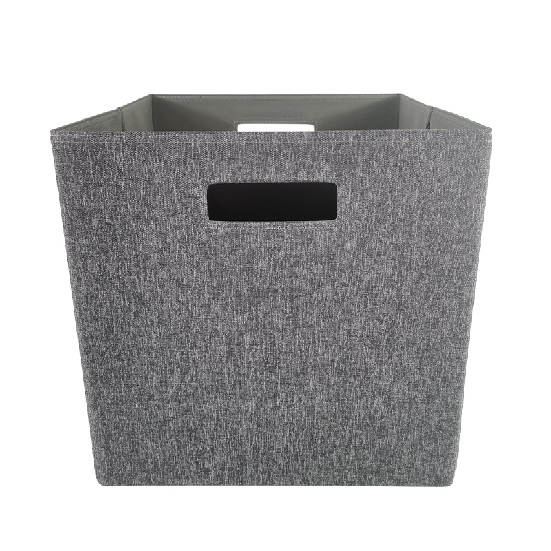 Yarndyed fabric storage box new material light weight storage large durable support mailbox contact