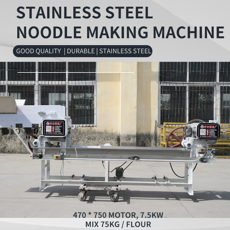 3 Commercial automatic noodle making machine allinone machine for noodle room 470750 motor