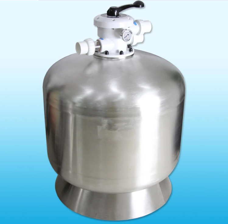 Stainless steel sand filter for swimming pool filtration