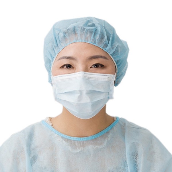 Dispossable medical face mask with earloop