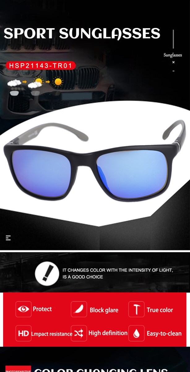 Color casual sunglasses HSP21143TR01