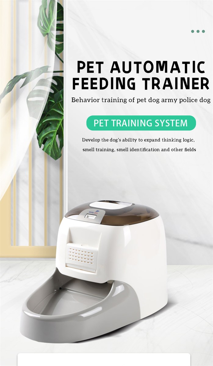 Pet intelligent feeder cat and dog automatic feeder timing quantitative largecapacity remote feeder supports customiz