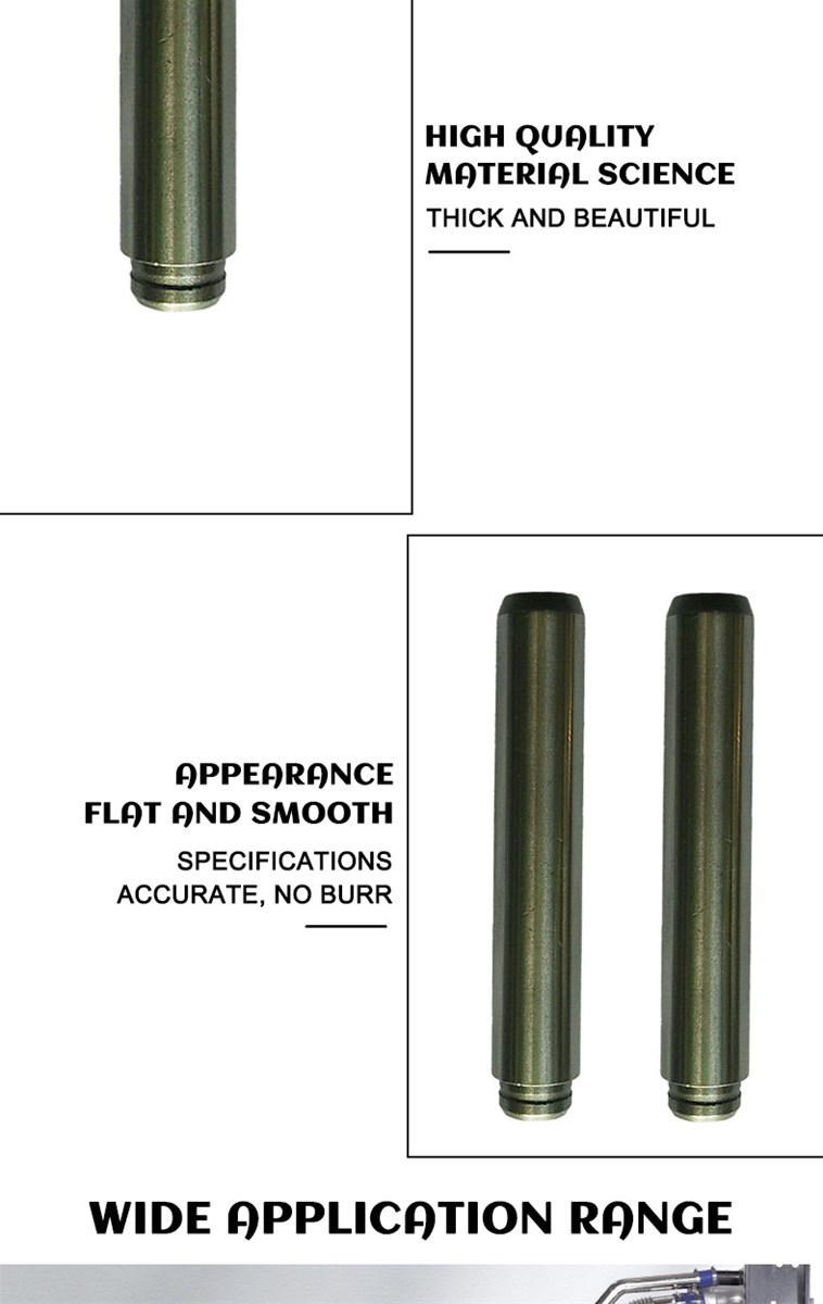 12 valve guide 2 Please contact us by email for specific price At least 1000 pieces