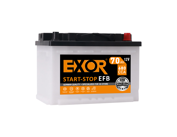 12V70AH EFB Battery StartStop