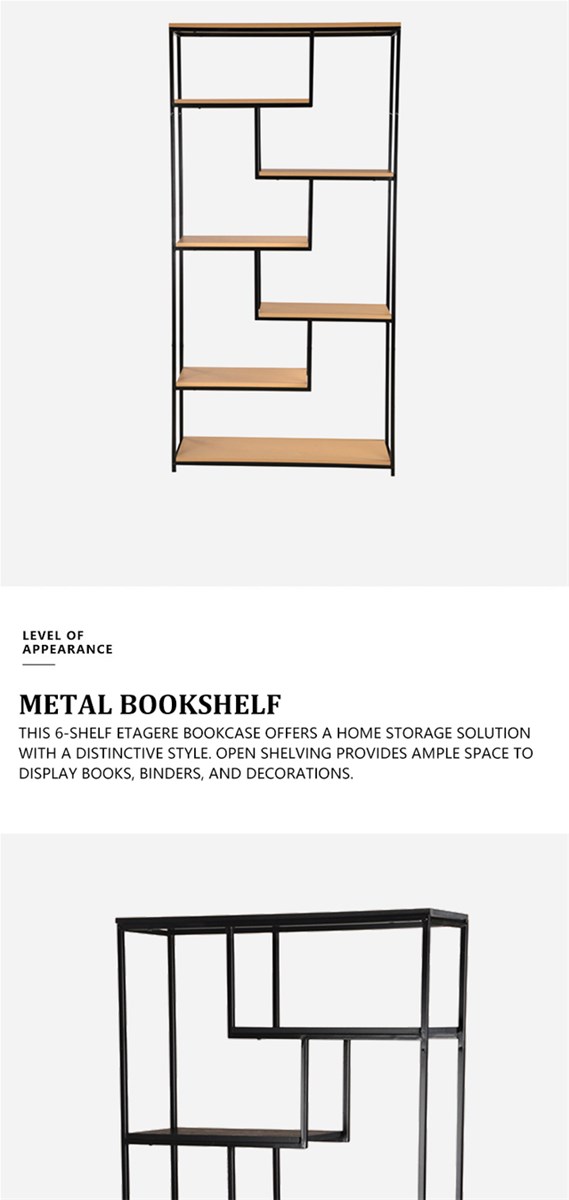 Home Use Metal Shelf bookcase Storage shelf