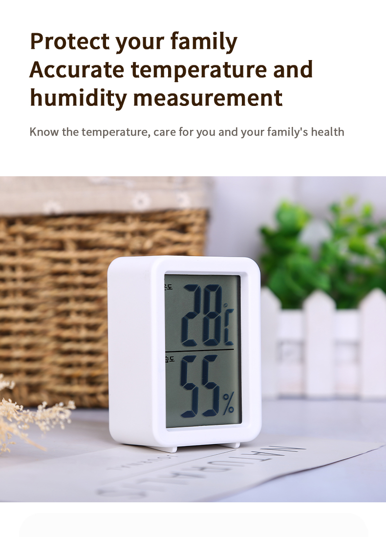 6208Electronic temperature and humidity meter factory direct sale