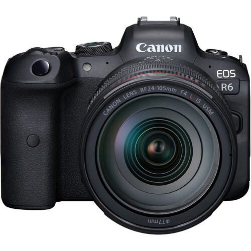 Canon EOS R6 MirrorlesCanon EOS R6 Mirrorless Camera with 24105mm f4 Lenss Camera with 24105mm f4 Lens