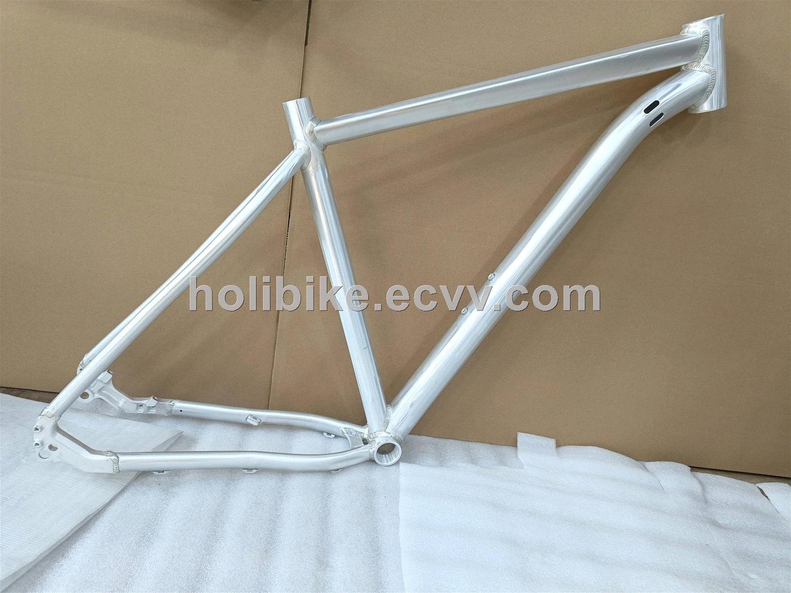 Al6061 bicycle Frame with Barrel Shaft TIG Welding Frame Aluminum Alloy Road Bike Frame