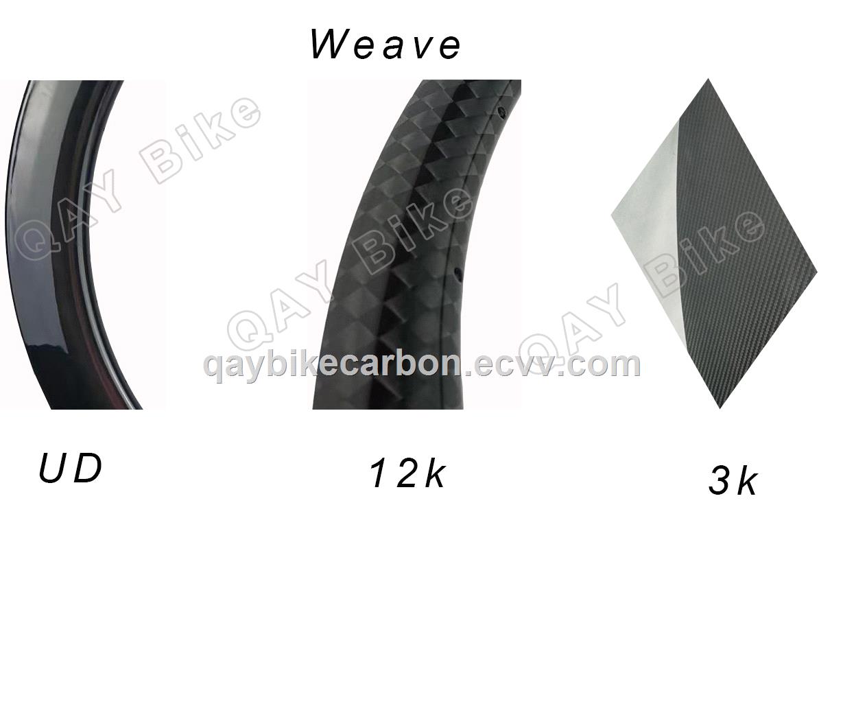 50mm Carbon Clincher Bicycle Wheels