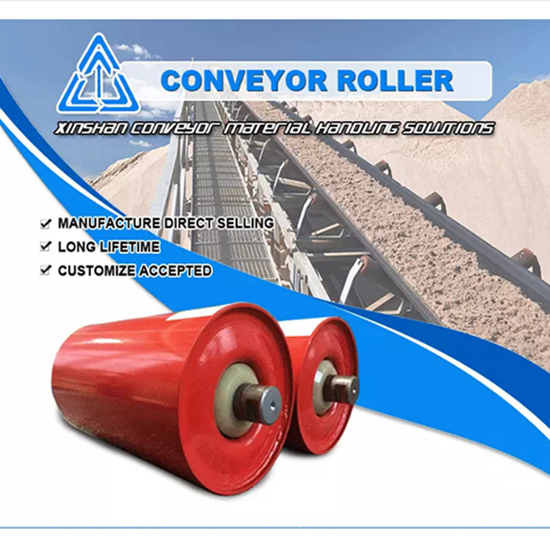 China Custom Belt Conveyor Trough Roller with DINCemaJISASGBT10595ISO Standards