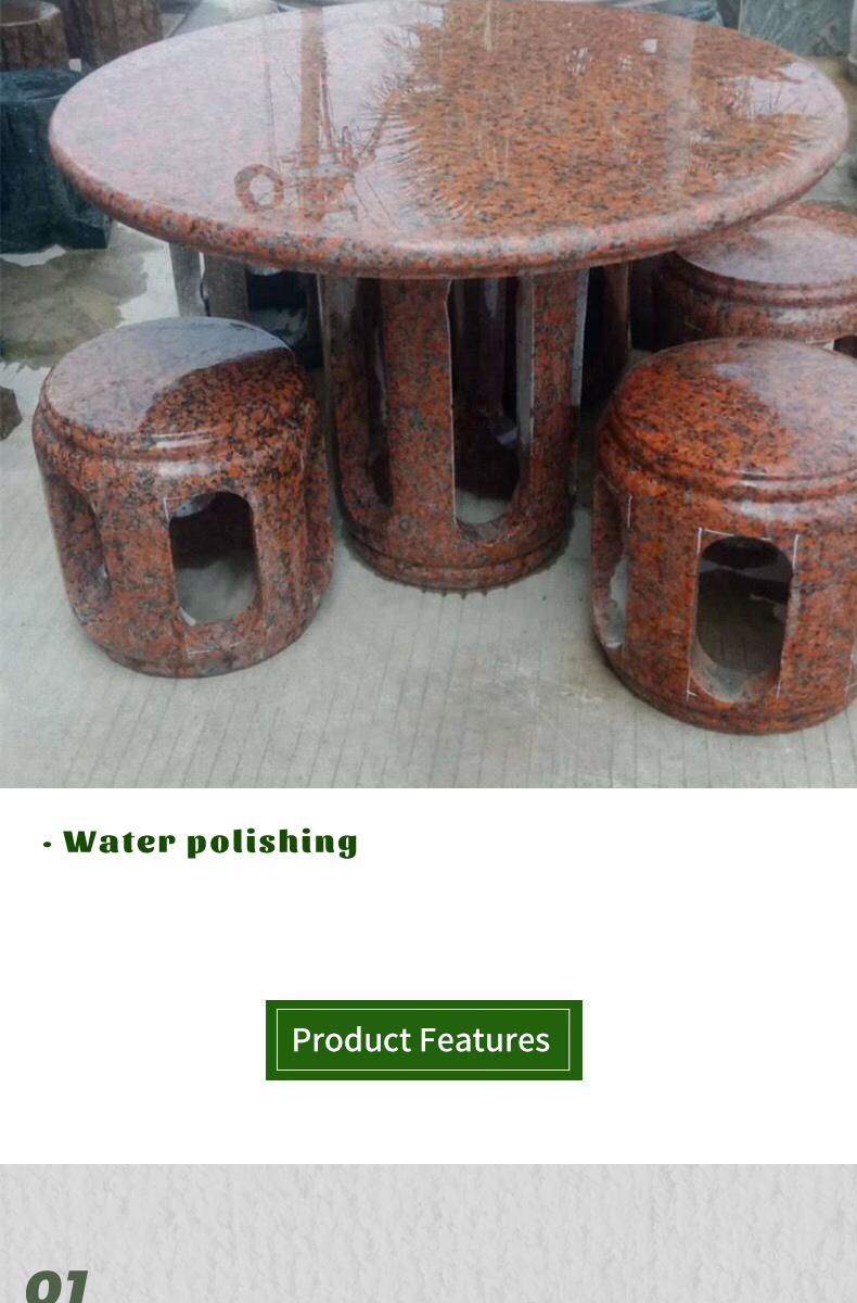 Maple red hollow round table support customization support email contact