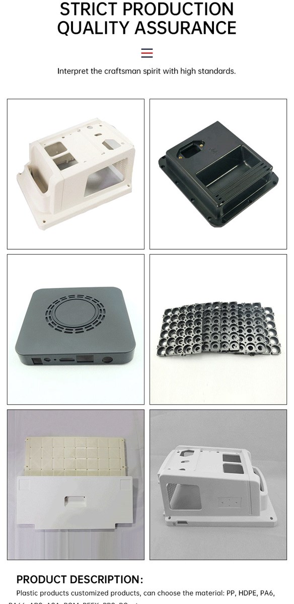 ABS housing can be customized by selecting materials