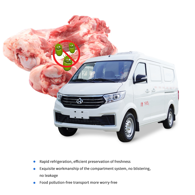 1 Chang an across V3 bread refrigerated truck Please contact us by email for specific price