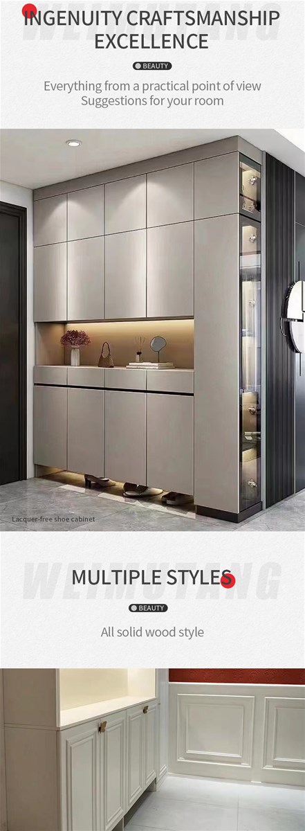 WEIMUTANGShoe cabinet doorway entry cabinet simple modern highcapacity storage cabinet