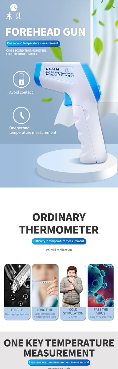 Forehead Thermometer OneSecond Thermometers For The Whole Family