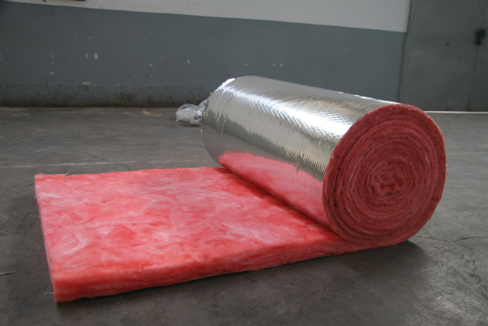 high quality colorful fiberglass wool insulation pink glass wool blanket