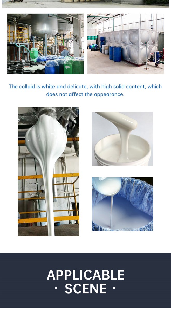 Multifunctional white emulsion cement reinforcing agent and coating processing SH01
