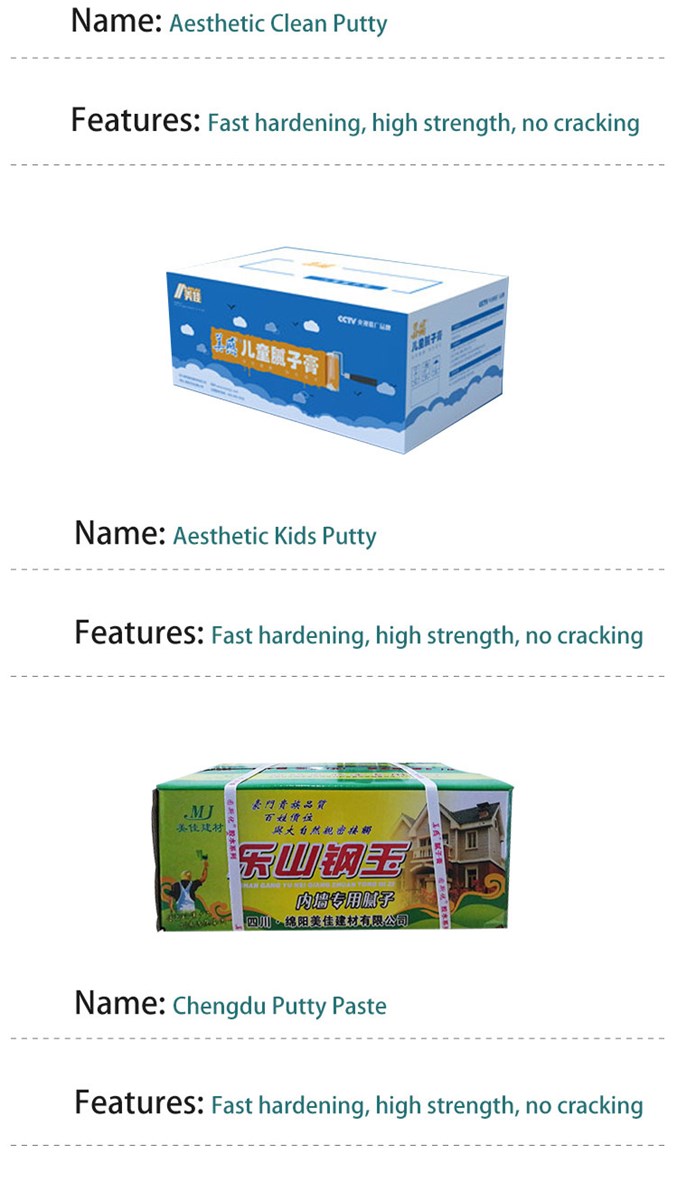 Kejia Net flavor putty paste readytouse wall repair and plastering green and odorless support customization