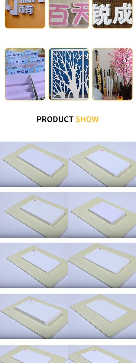 PVC foam board is mainly used as sound insulation material and fireproof material for audiovisual space