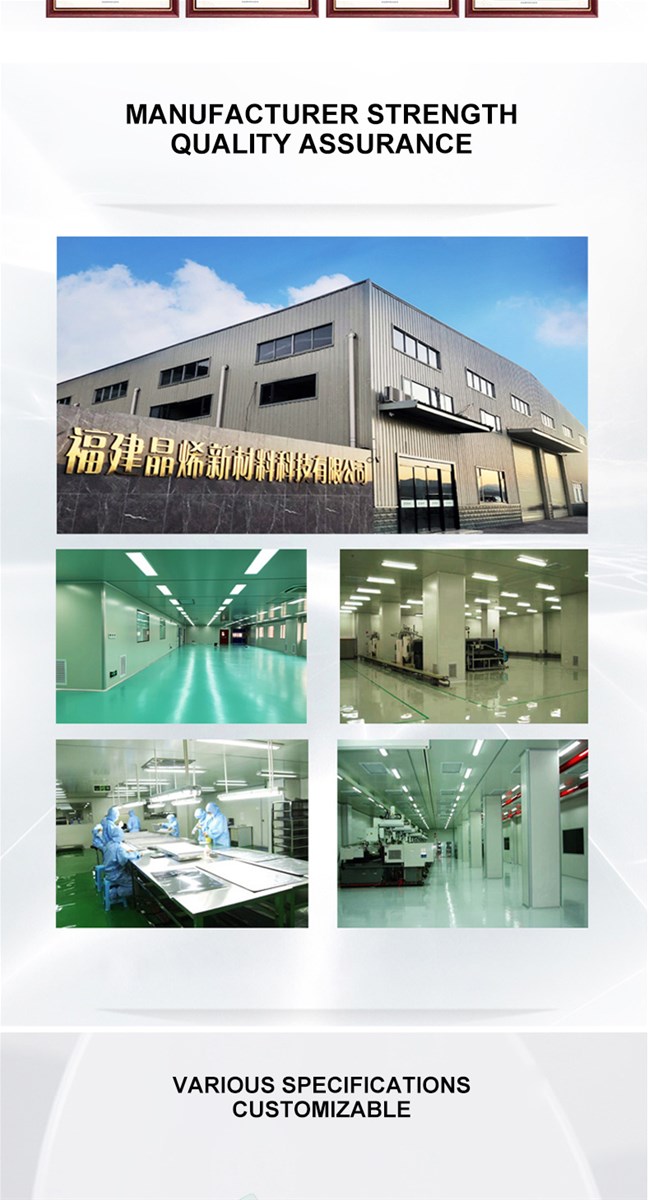 Transparent microcrystalline semiconductor heating glass customized area heating independently