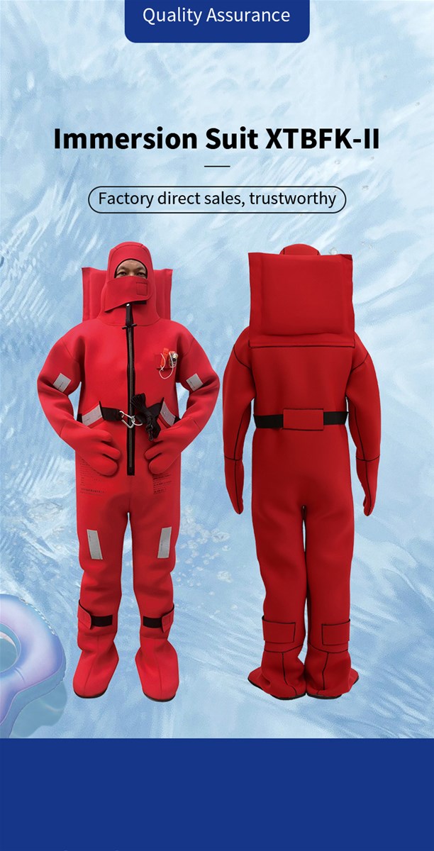 Marine ccs water rescue equipment thermal Immersion Suit XTBFKII